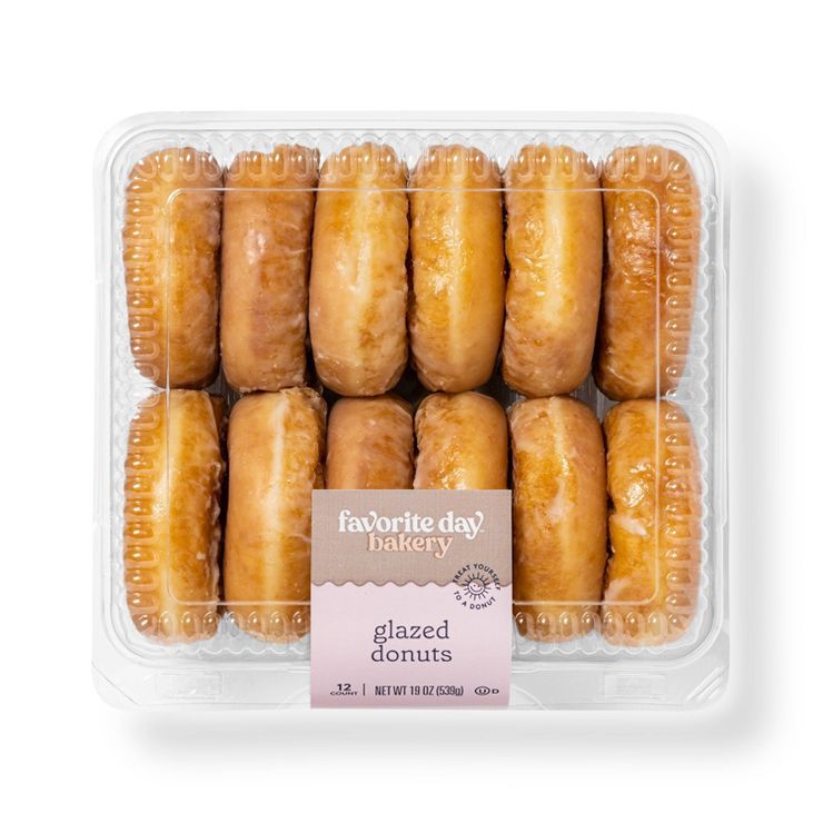 Glazed Donuts - 19oz/12ct - Favorite Day™ | Target