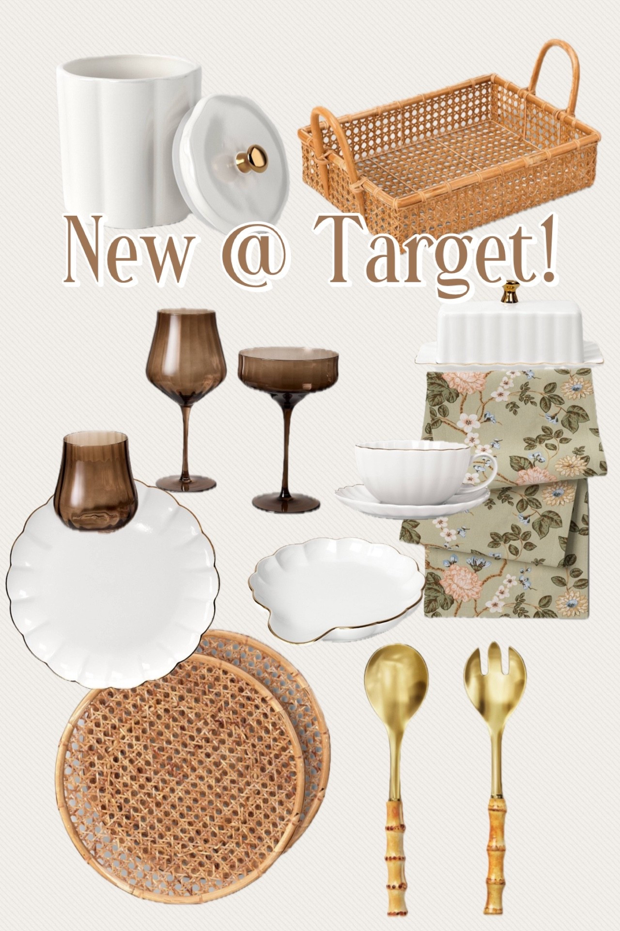 Stopped in Target and spotted the CUTEST new collection for autumn — I’m dubbing this girly autumn and I’m here for it! Scallops and rattan never go out of style! 

#LTKSeasonal #LTKFindsUnder50 #LTKHome