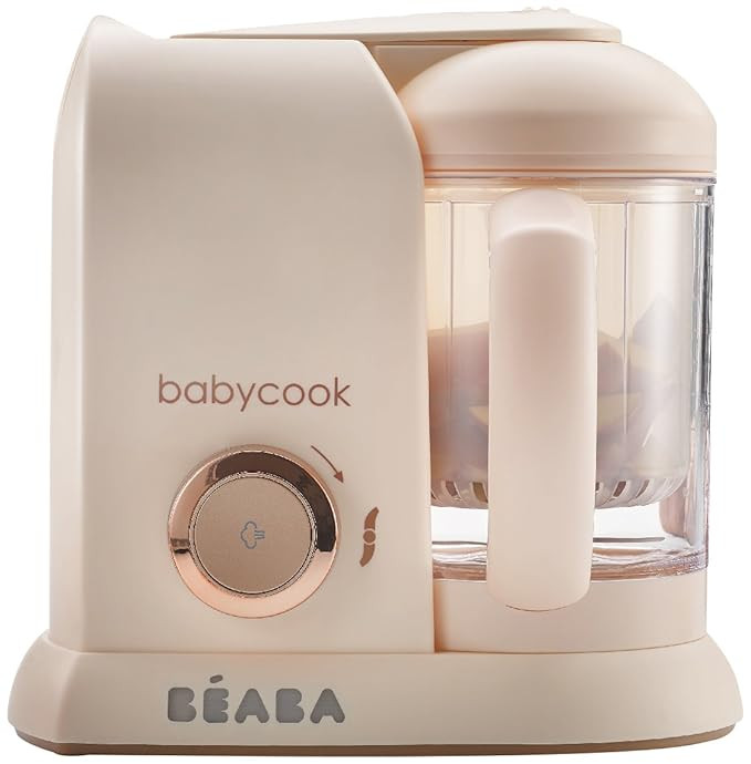 BEABA Babycook Solo 4 in 1 Baby Food Maker, Baby Food Processor, Steam Cook and Blender, Large Ca... | Amazon (US)