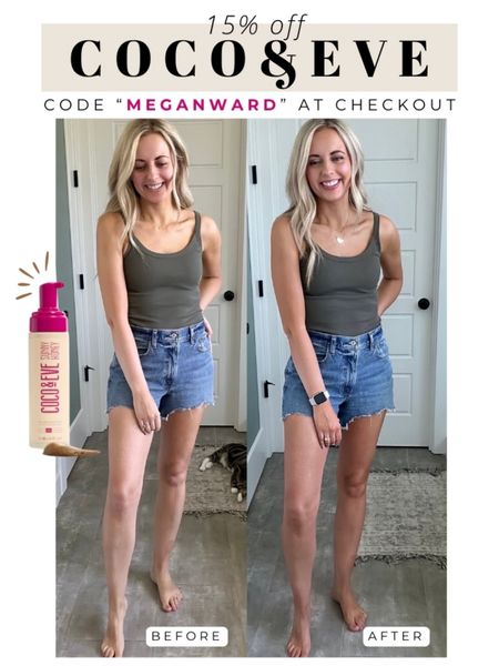 #ad | My favorite foam sunless tanner 15% off with code “MEGANWARD” at checkout! 🩷

I use the shade “dark” but it also comes in medium and ultra dark depending on your preference. Super easy to apply, with a light mango guava scent that gives you an instant boost of color that continues to develop over a couple hours. 

I personally prefer the antioxidant face tanning mist for my face! It’s fast absorbing and lightweight, gives my skin a hydrated plump look and develops quickly for a pretty glow all day!

#LTKBeauty #LTKSaleAlert #LTKSwim