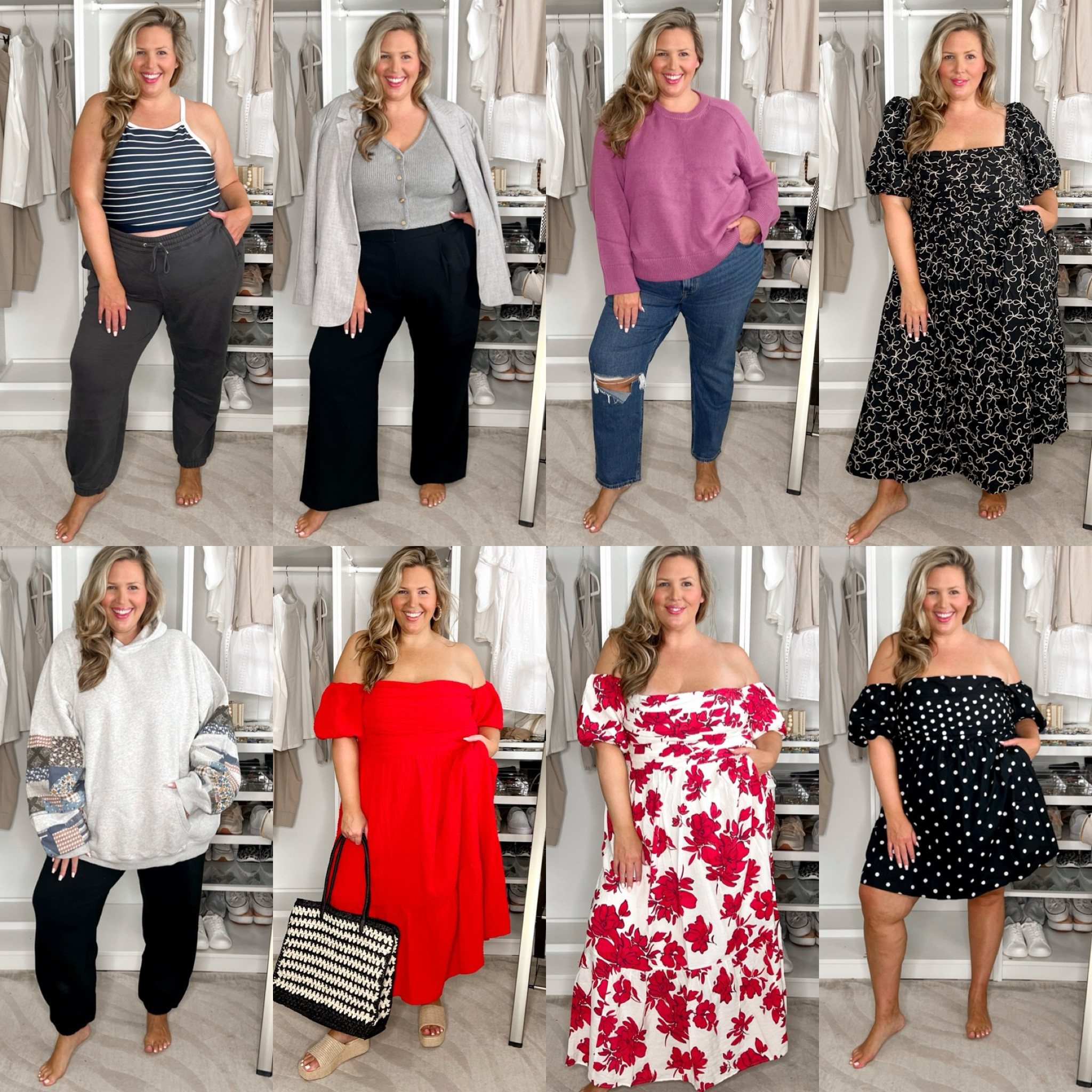 Favorite Abercrombie finds that fit my size 18/20/2x body!! Sale happening now! Copy my stackable code from the links!! 
Wearing an XXL in everything except for the hoodie (xxxl tall) and the pants/jeans (36 curve love) 

I suggest sizing up two in pants/jeans! But the dresses run large and I could have done the xl.

#LTKxAF #LTKPlusSize #LTKSaleAlert