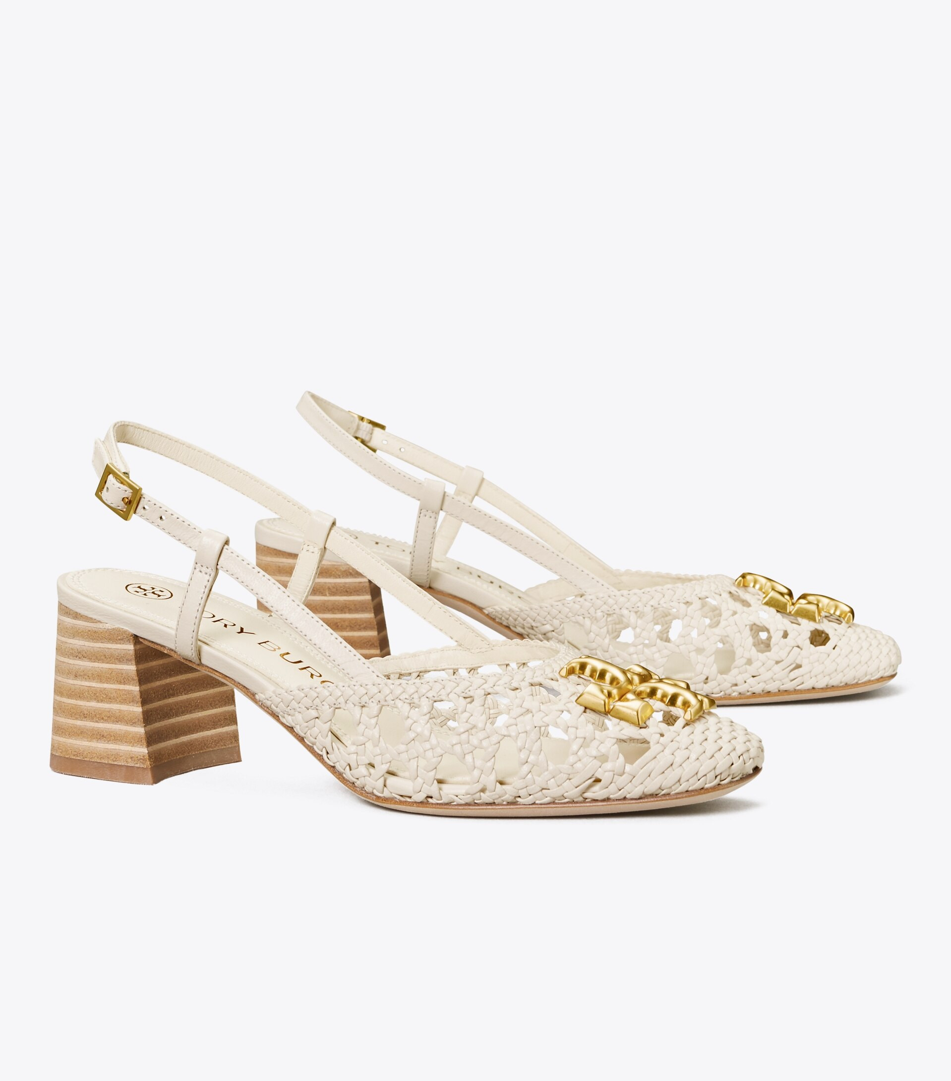 Eleanor Woven Slingback Pump | Tory Burch (US)