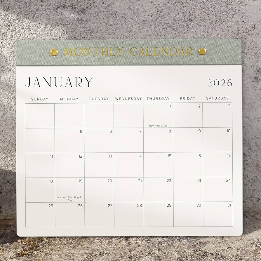 Beautiful 2026 Magnetic Fridge Calendar - Runs From Jan 2026 Until July 2027 - The Perfect Monthl... | Amazon (US)