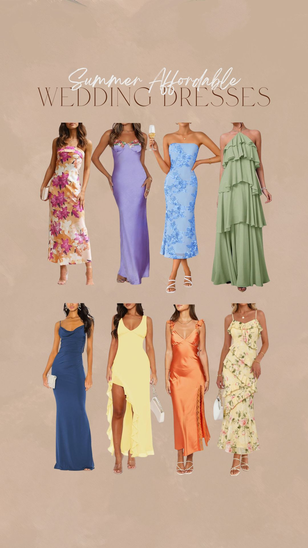 Summer Affordable Wedding Dresses 

 #LTKootd #LTKSeasonal