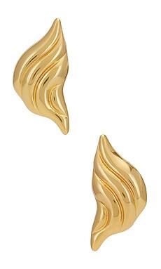 Heaven Mayhem Croissant Earrings in Gold from Revolve.com | Revolve Clothing (Global)