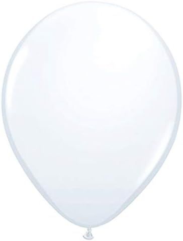 Qualatex 5" White Latex Balloons (100ct) | Amazon (US)