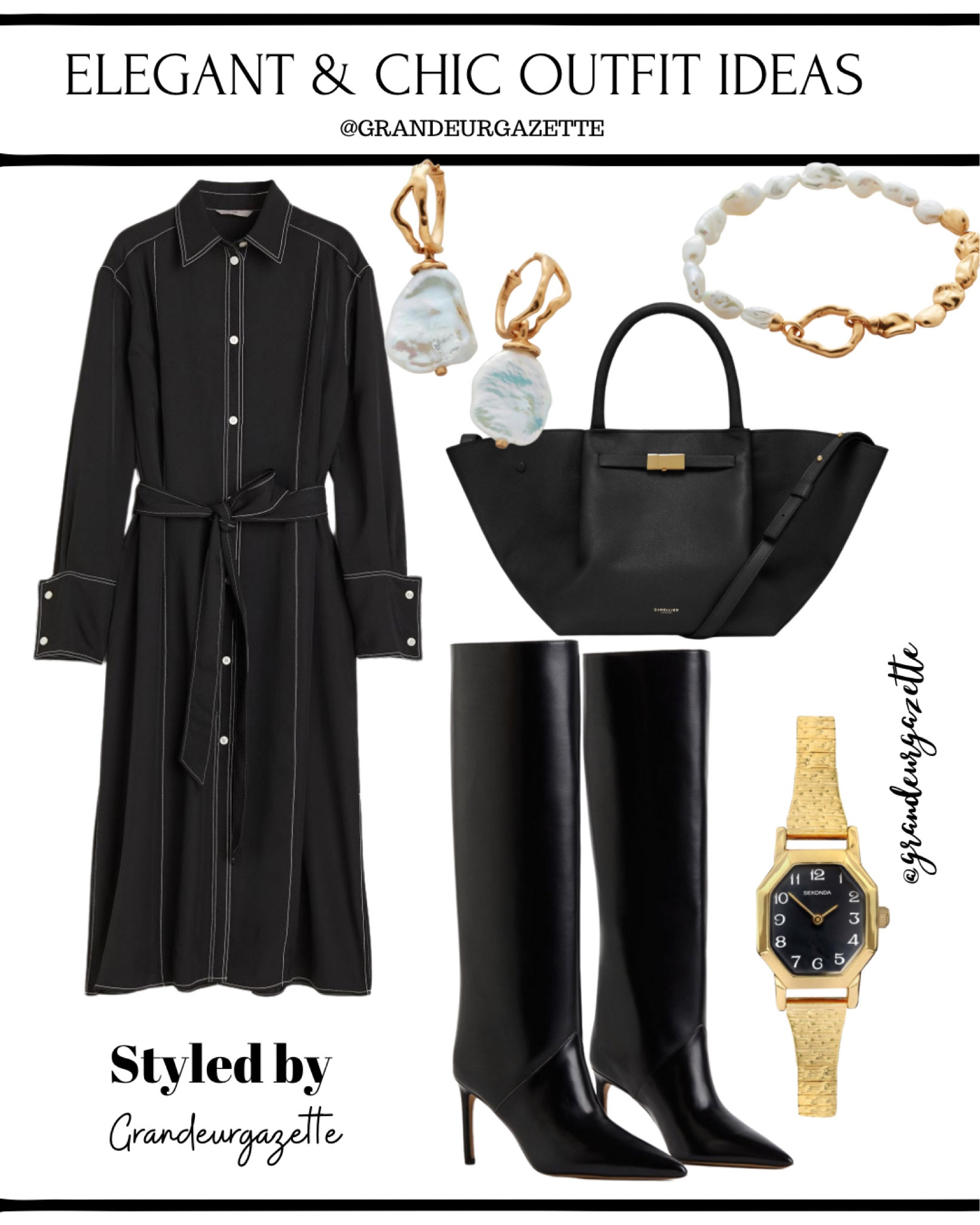 Black Monochrome Workwear Outfit Inspo 🖤

#LTKstyletip #LTKworkwear