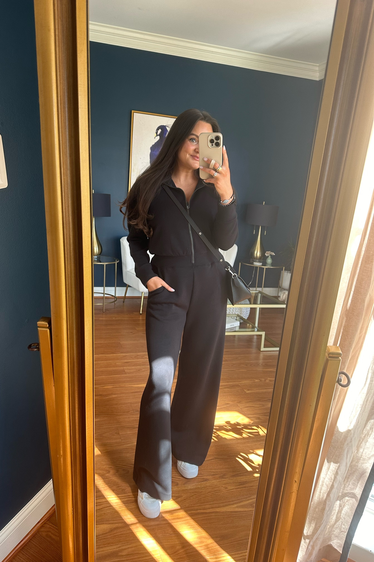 My favorite jumpsuit is back in stock! 