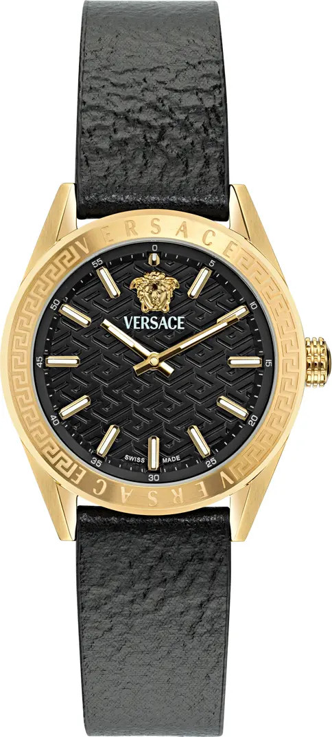 Versace V-Code Bracelet Watch, 36mm | Nordstrom | Nordstrom