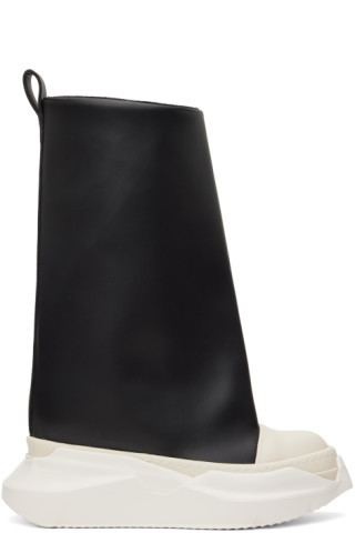 Rick Owens DRKSHDW - Black Fogachine Boots | SSENSE