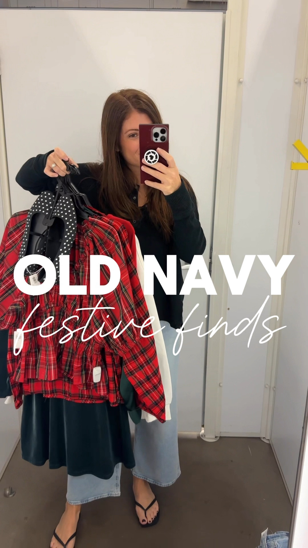 Old Navy festive finds! And the best part is they are all 50% off with their Black Friday deals! 

Follow me for more affordable fashion and Old Navy finds! 

Weering:
Jumpsuit- small
Red dress- small
Jeans- size 4
Turtleneck sweater- small
Satin top- small
Plaid peplum top- small
Plaid long sleeve- medium but need a small


#LTKGiftGuide #LTKCyberWeek #LTKHoliday