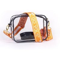 Tennessee Clear Purse With Strap/Go Vols-Licensed Canvas Tailgate Game Day Stadium University Crossbody Graduation Gift | Etsy (US)