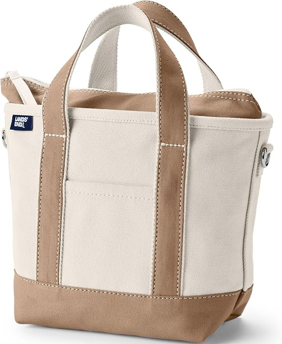 Lands' End Zip Canvas Tote | Amazon (US)