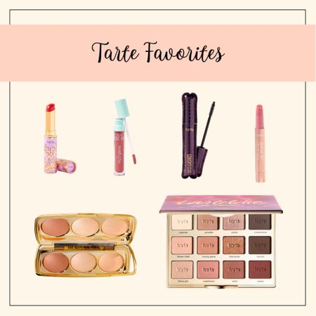 Top favorite Tarte products 

#LTKbeauty #LTKsalealert #LTKunder50