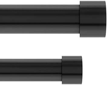 Umbra 1014401-111 Cappa 1-Inch Double Curtain Rod, Includes 2 Matching Finials, Brackets & Hardwa... | Amazon (US)