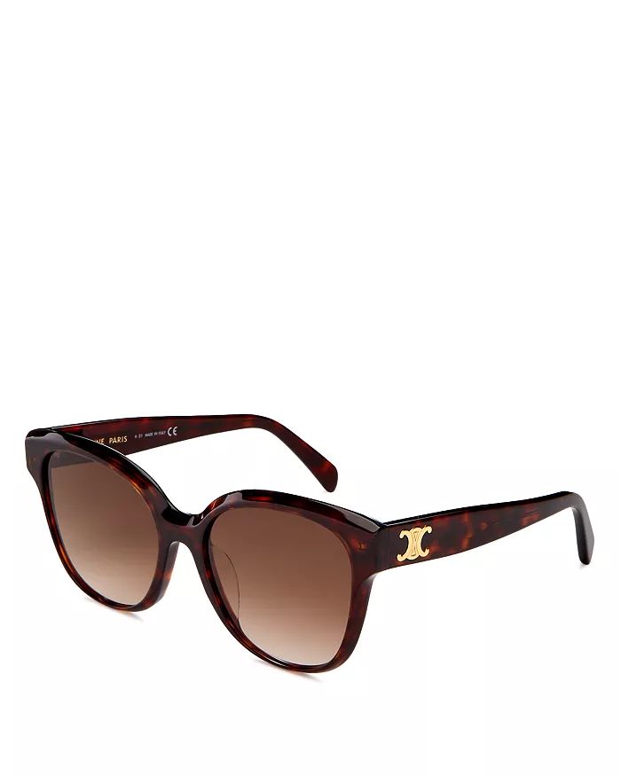 Triomphe Round Sunglasses, 58mm | Bloomingdale's (US)