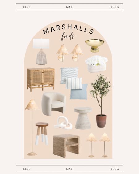 New arrival home decor finds from Marshalls // new year refresh // coastal // neutral // natural // rattan // gold // blue // spring 

#LTKunder100 #LTKhome #LTKfamily
