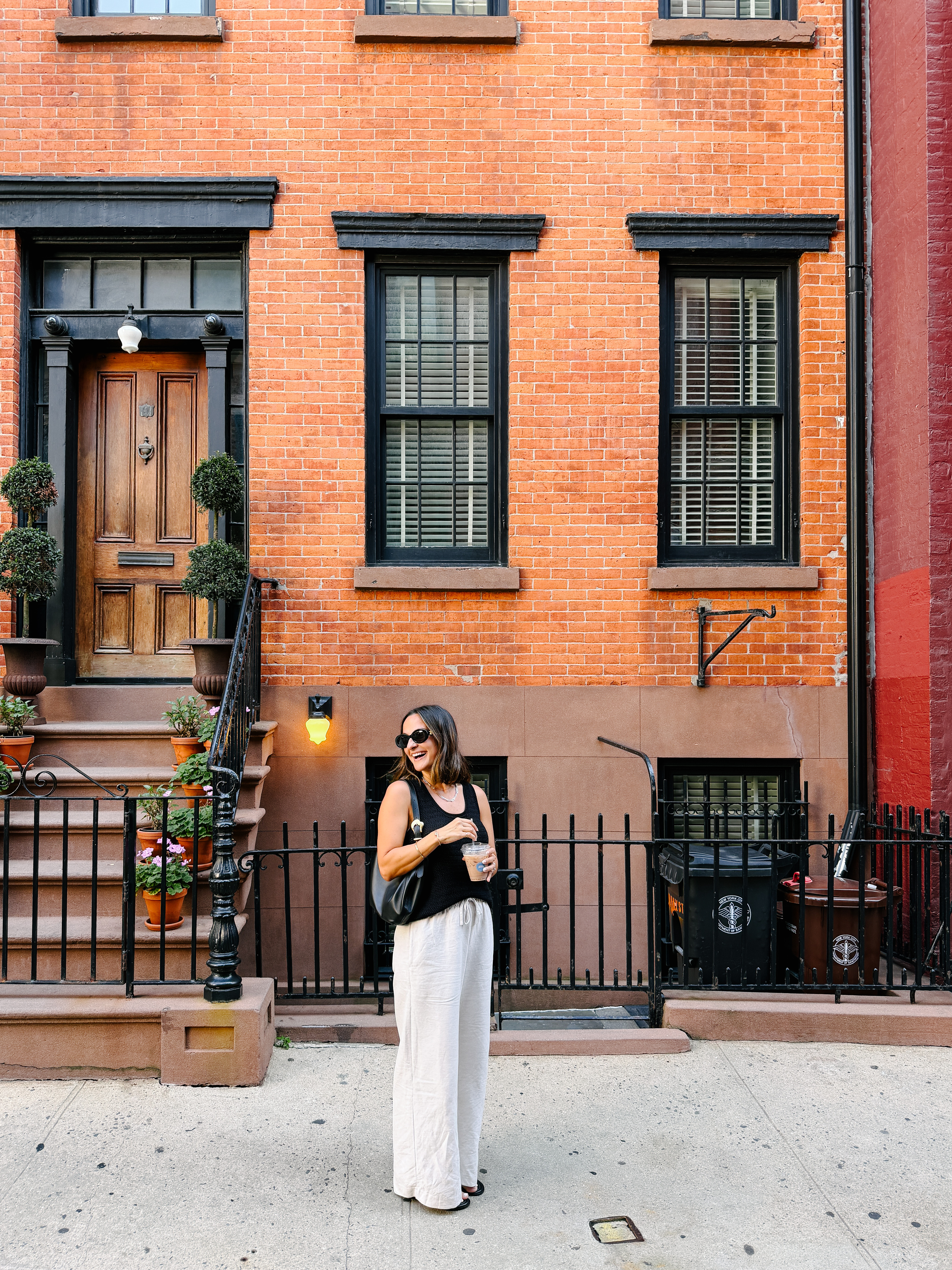 This week's easy outfit for girls lunch! These easy breezy linen pants have been a favorite of mine this summer and can easily be dressed up or down.  

 #LTKdayinmylife #LTKootd #LTKSeasonal