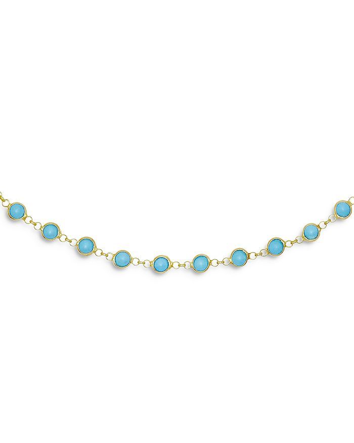 Turquoise Bezel Choker Necklace, 12.5-15.5" | Bloomingdale's (US)