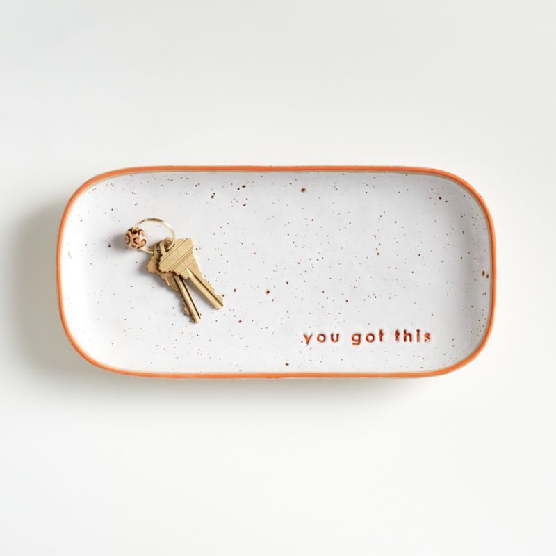 You Got This Trinket Tray + Reviews | Crate and Barrel | Crate & Barrel