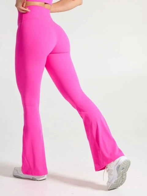 Legacy Flare Legging - Onyx Black | Buffbunny Collection