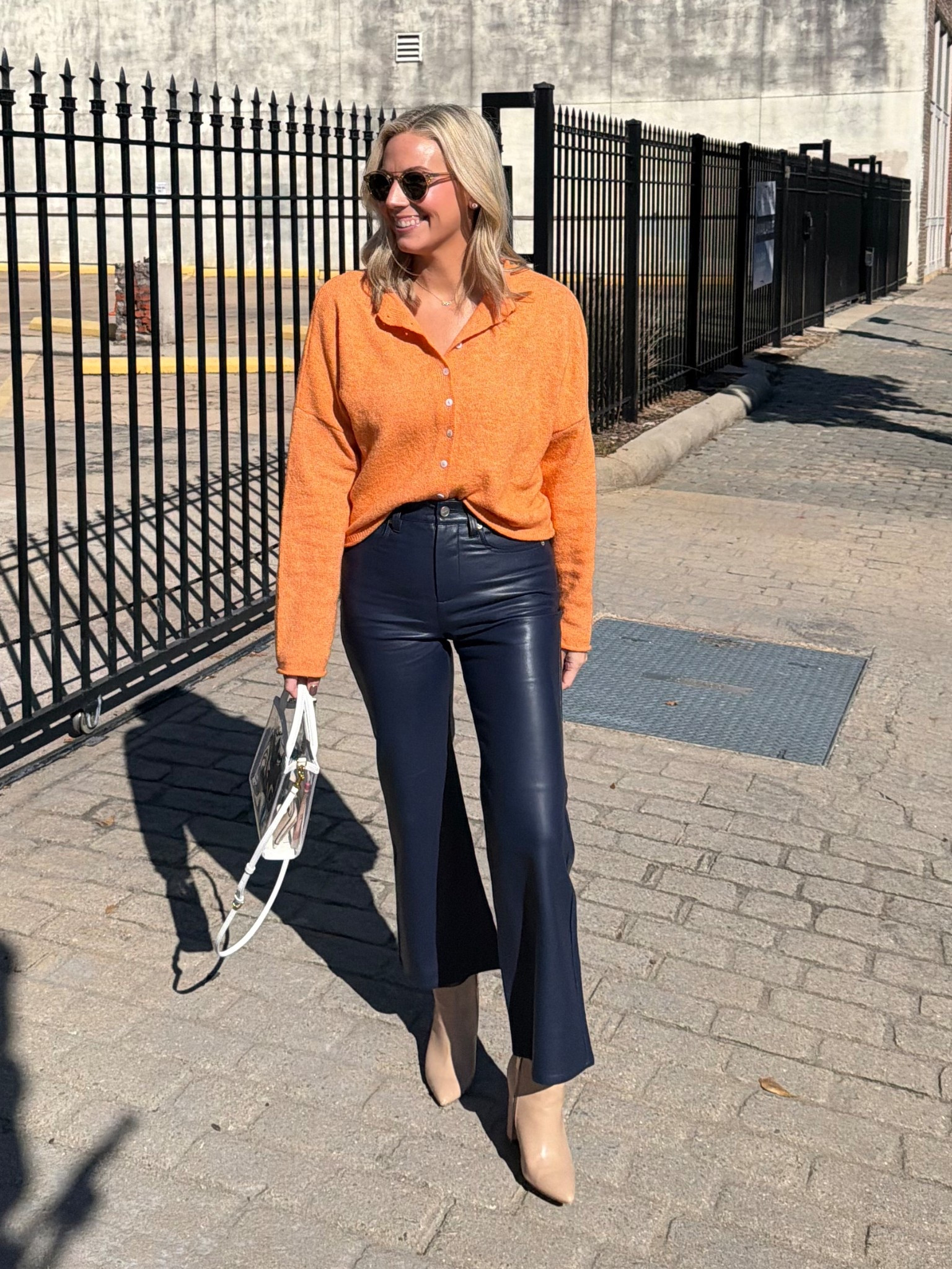 Game day fit 
Top- Vestique use Code BOBBI20
Pants- j crew 

#LTKFindsUnder100 #LTKFindsUnder50 #LTKStyleTip