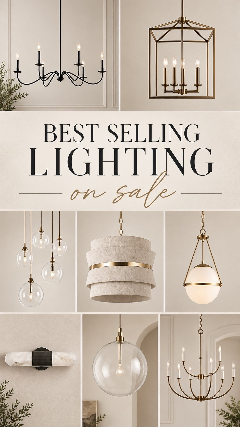 Proof that good lighting can, in fact, fix almost anything. 😉✨

Some seriously good lighting is on sale right now, so I rounded up my favorites—the kind that can make an entire room look more expensive without changing anything else.

Designer lighting | lighting sale | home lighting | chandeliers | pendant lighting | kitchen lighting | dining room lighting | bathroom sconces | wall sconces | brass lighting | modern lighting | neutral home decor | luxury home decor | interior design | home finds

#LTKHome