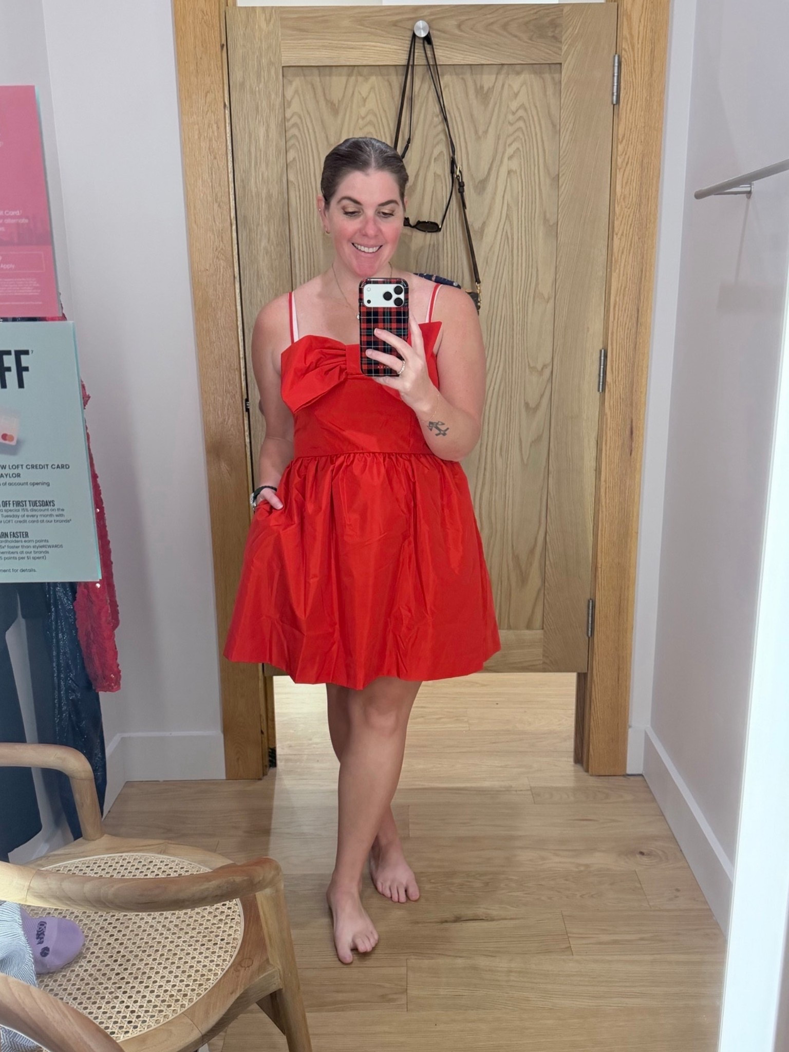 This may have been a holiday dress, but it would also be perfect for Valentine’s Day or Galentine’s Day! The dress runs TTS and is on sale for $64.88! You can get an additional 60% off if you only buy one sale item, or, you can get an additional 70% off if you buy two or more sale items!

#LTKSaleAlert #LTKFindsUnder50 #LTKOver40