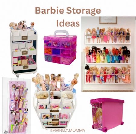 Barbie storage ideas! 

#walmount #barbie #barbiestorage #caddy #storagecart #starge #playroom #toys #organization #doorstorage #amazon #amazonfinds #trends #trending #girls #girlsroom #kids #toddlers #LTKMostLoved 

#LTKkids #LTKfamily #LTKhome