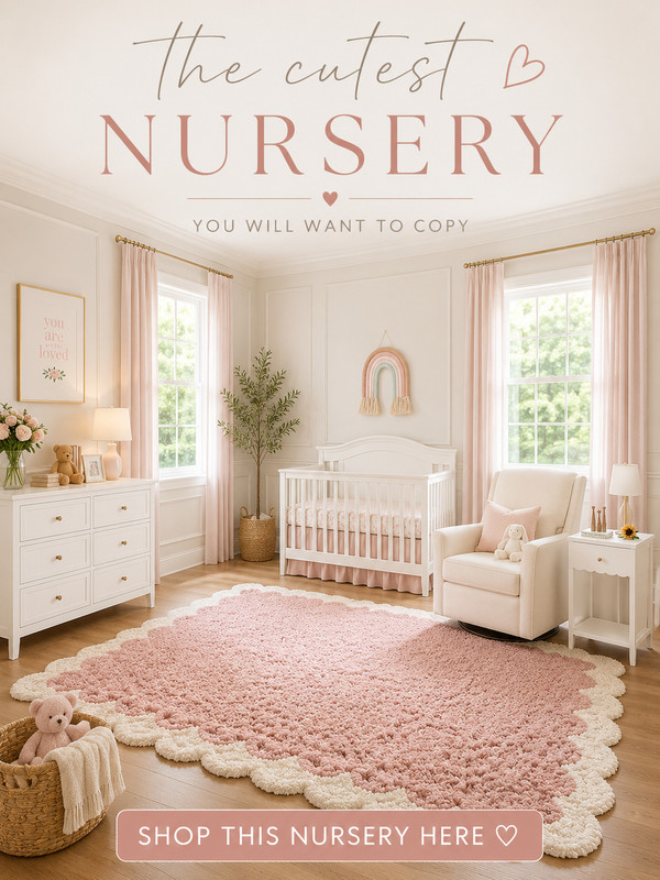 Dreaming of a beautiful baby girl nursery