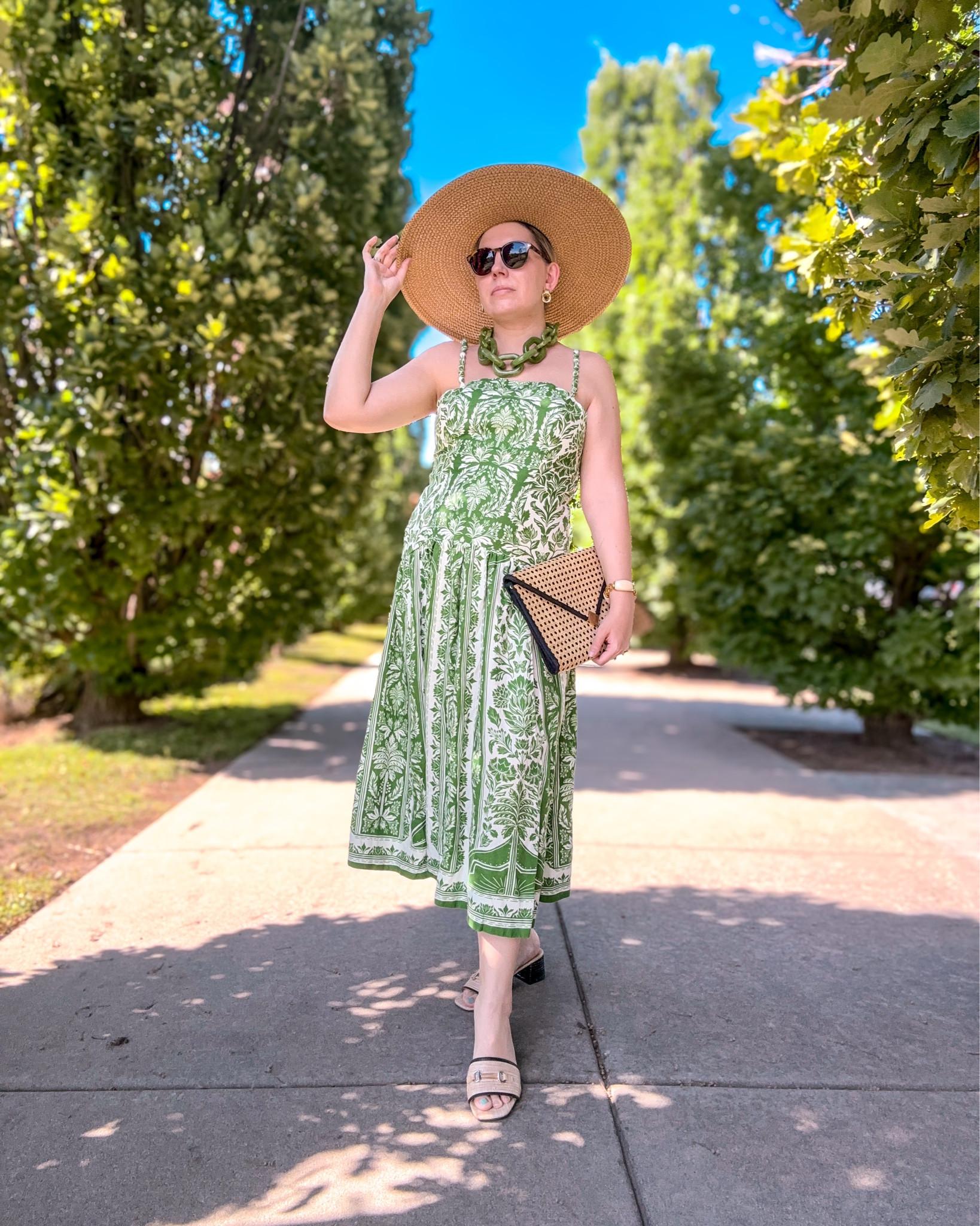 ✨ Tropical Luxe: The Full Story ✨
This capsule has been one of my absolute favorites to create - not only because of the vibrant colors and chic motifs, but also because it blended so seamlessly between pieces I already own and items I rented. This kind of style is so “rentable” in the best way - meaning you can enjoy the fun, bold vibes of the season without always committing to full-price purchases.

I’ll leave links to my favorite rental platforms so you can explore renting similar styles for yourself 🌺 Or, if you’re ready to shop, every single outfit here has at least one piece that’s currently available - (many on sale!) and many that are timeless enough to keep in your wardrobe for summers to come. Buying now while they’re discounted is the perfect way to build a closet that feels fresh year after year.

👉 Head to my LTK for all the outfit links and details - this is the best way to shop and snag your favorites before they sell out.

Nuuly: https://share.nuuly.com/kat42828

Rent The Runway: https://rtr.app.link/e/0fs7OCs5JNb

Armoire:

https://www.armoire.style/refer/katbondstyle

#FarmRio #LeChicMiami #BodenStyle #DillardsStyle #EricJavits

#LTKStyleTip #LTKSeasonal #LTKSaleAlert