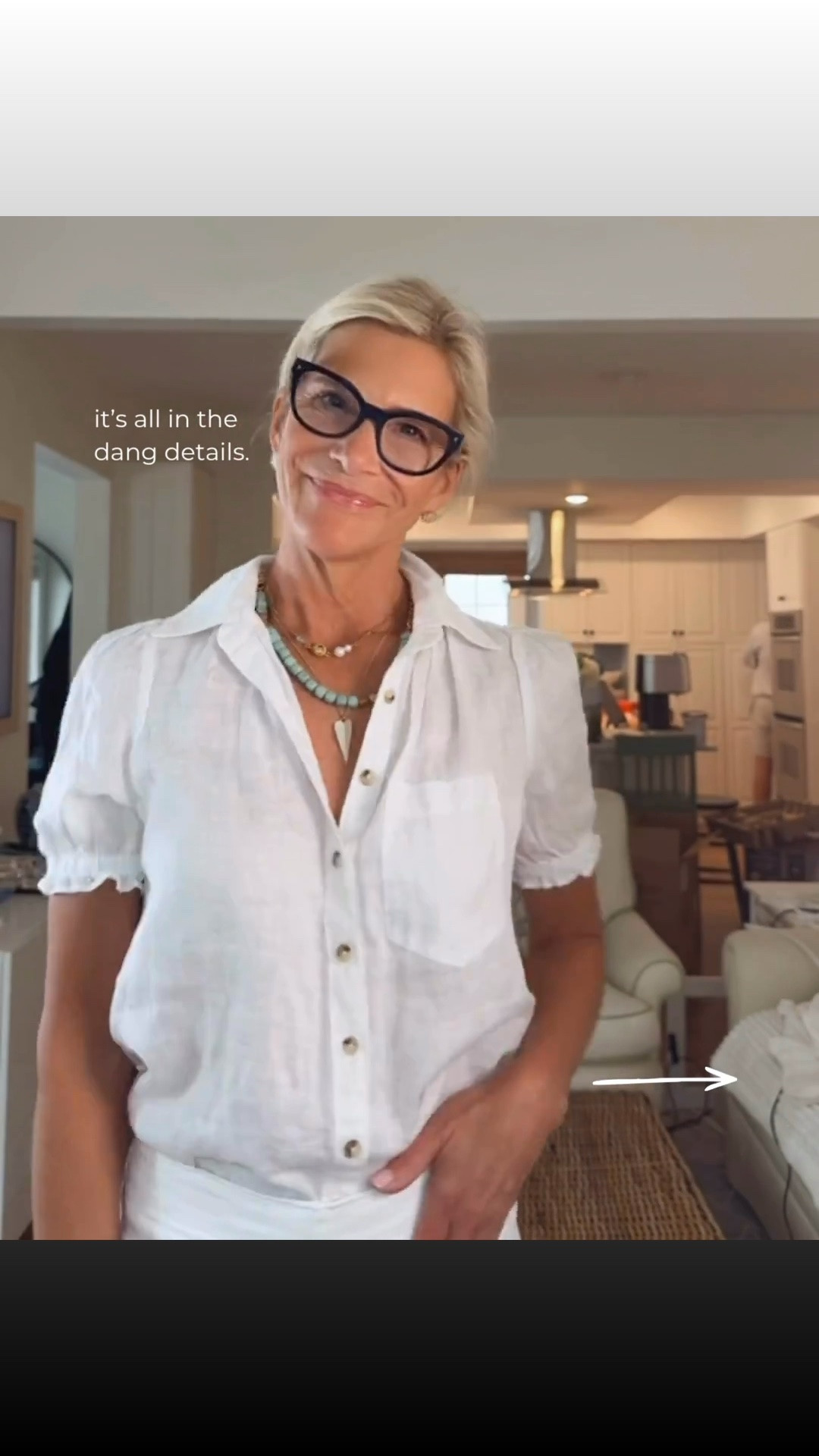 This is the kind of basic that's anything but basic. Made from breathable linen with a flattering V-neck, soft puff sleeves, and an easy elastic hem, it creates that perfectly polished look without needing to tuck it in. It's one of those timeless tops you'll wear with jeans, shorts, skirts, and linen pants all summer long.

❤️ Heart = Support my posts
📌 Save = Timeless wardrobe staples you'll wear for years
🛍️ Follow me on LTK for more effortless everyday style.

#LTKootd #LTKSeasonal #LTKOver40