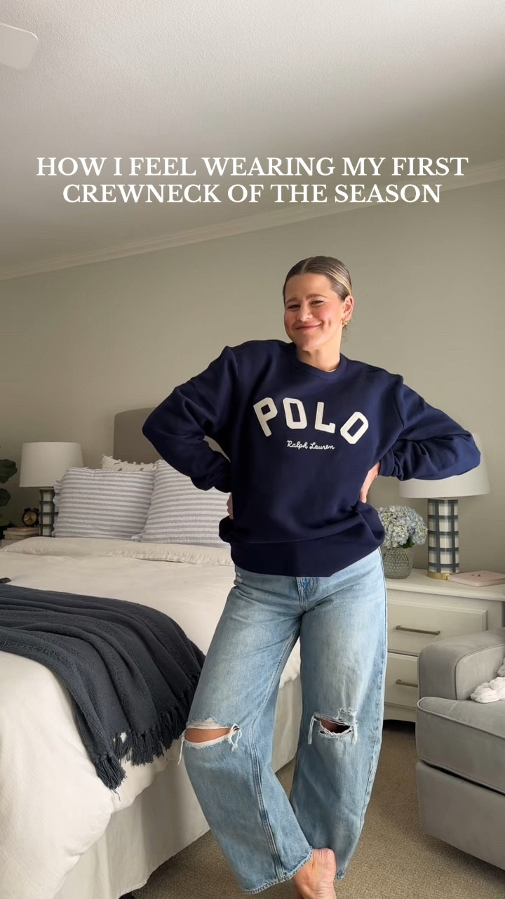 Cutest RL sweatshirt! 

#LTKSeasonal #LTKVideo