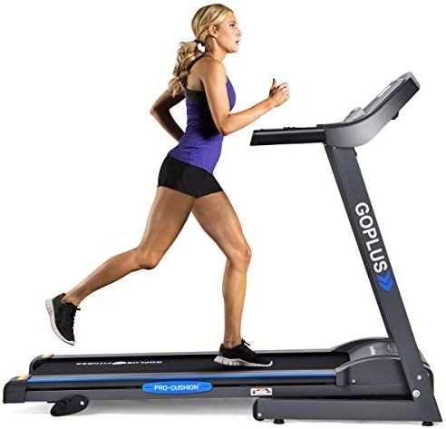 Goplus Folding Treadmill, Electric Support Motorized Power Fitness Running Jogging Machine, Incli... | Amazon (US)
