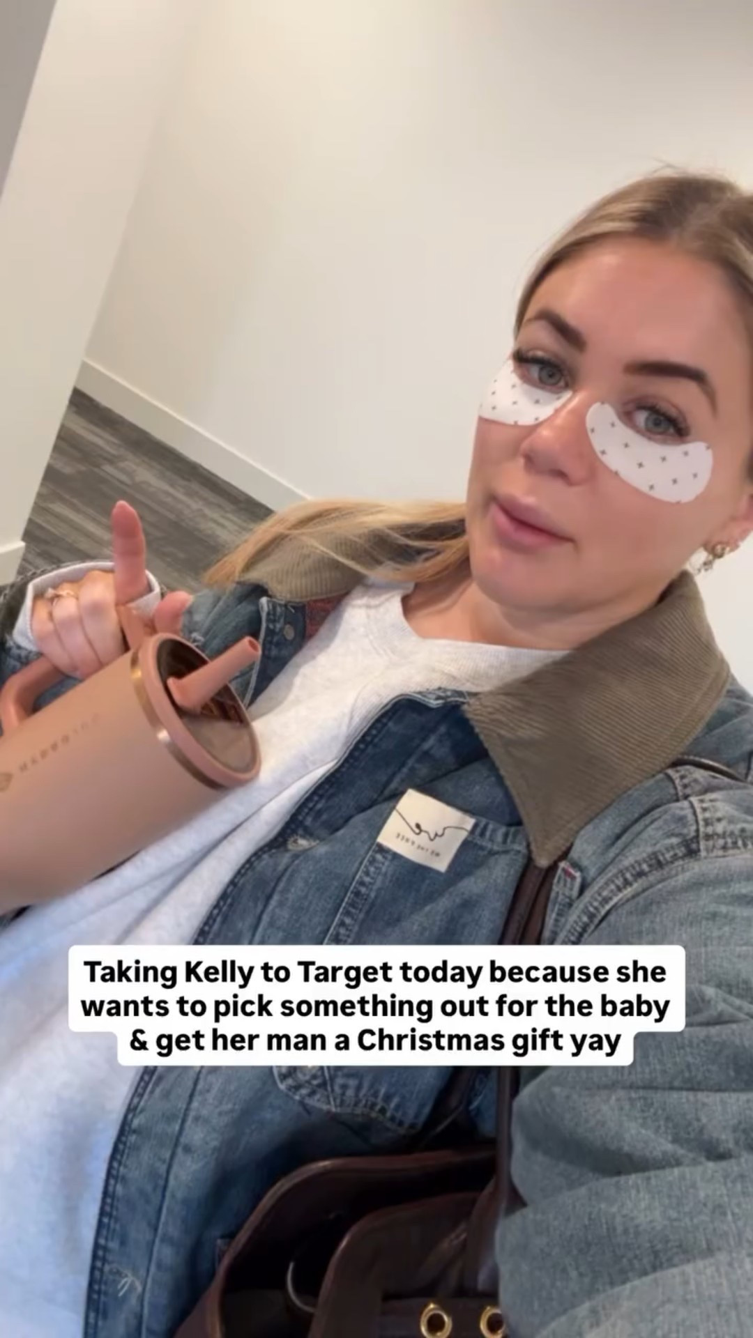 Taking Kelly to Target today because she wants to pick something out for the baby & get her man a Christmas gift yay