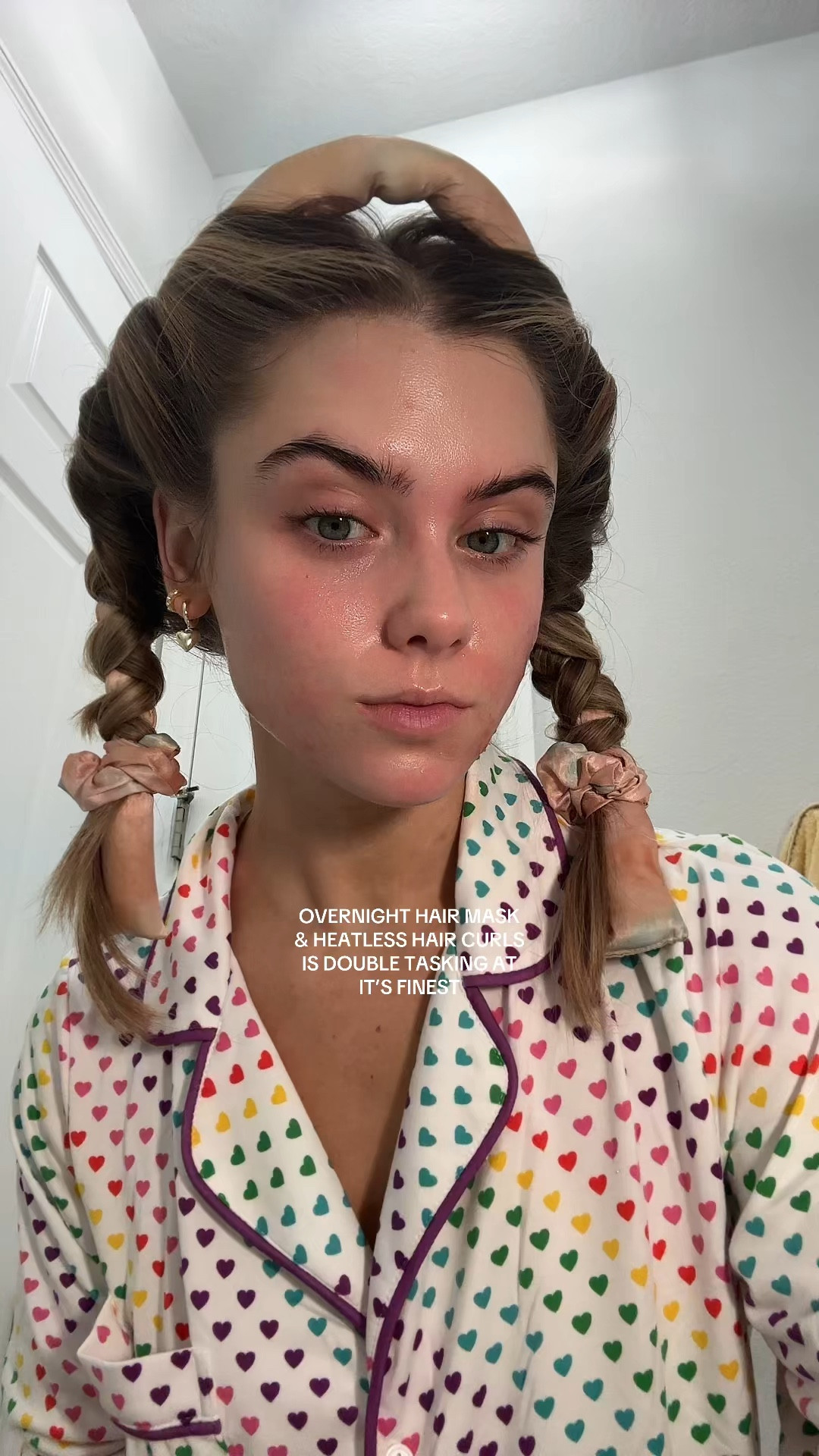 Double tasking at its finest using a heatless hair curler and a dry hair mask. No stress, no mess! This bond-building dry hair mask repairs and softens with no need to rinse or re-style hair. Lightweight formula hydrates and adds shine, without leaving any residue making it perfect for extensions.  

#LTKWatchNow #LTKFindsUnder50 #LTKBeauty