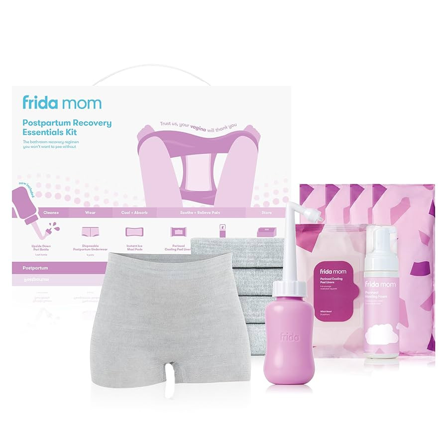 Frida Mom 11pc Postpartum Essentials Kit Gift Set, Hospital Bag Must Haves for New Mom, Includes ... | Amazon (US)