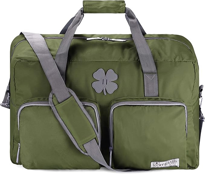 Lucky Travel Duffel Bags 40L, Gym Bag, Travel Bag & Large Duffle Bag for Men, Foldable Overnight ... | Amazon (US)