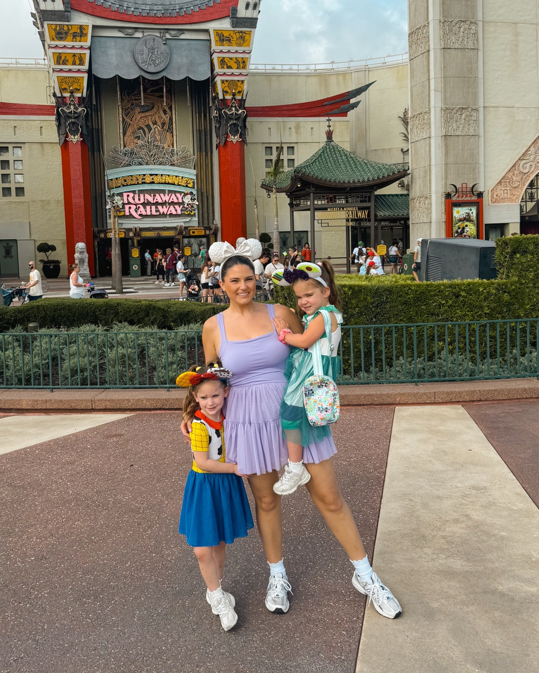 Hollywood Studios day with my little Buzz and Woody 💜🤠🚀

This lavender athletic dress was the perfect Disney outfit—comfortable enough for a full park day, cute for photos, and easy to keep up with my little Toy Story crew. We spent the day riding rides, meeting characters, and making memories at Hollywood Studios.

If you’re looking for a comfortable Disney mom outfit, this dress, my sneakers, Disney ears, and park-day essentials are all linked here! ✨ 

#DisneyWorldOutfits #DisneyMom #HollywoodStudios

And can we talk about these Buzz and Woody outfits? They were too cute not to share! 🥹

#LTKootd #LTKmomlife