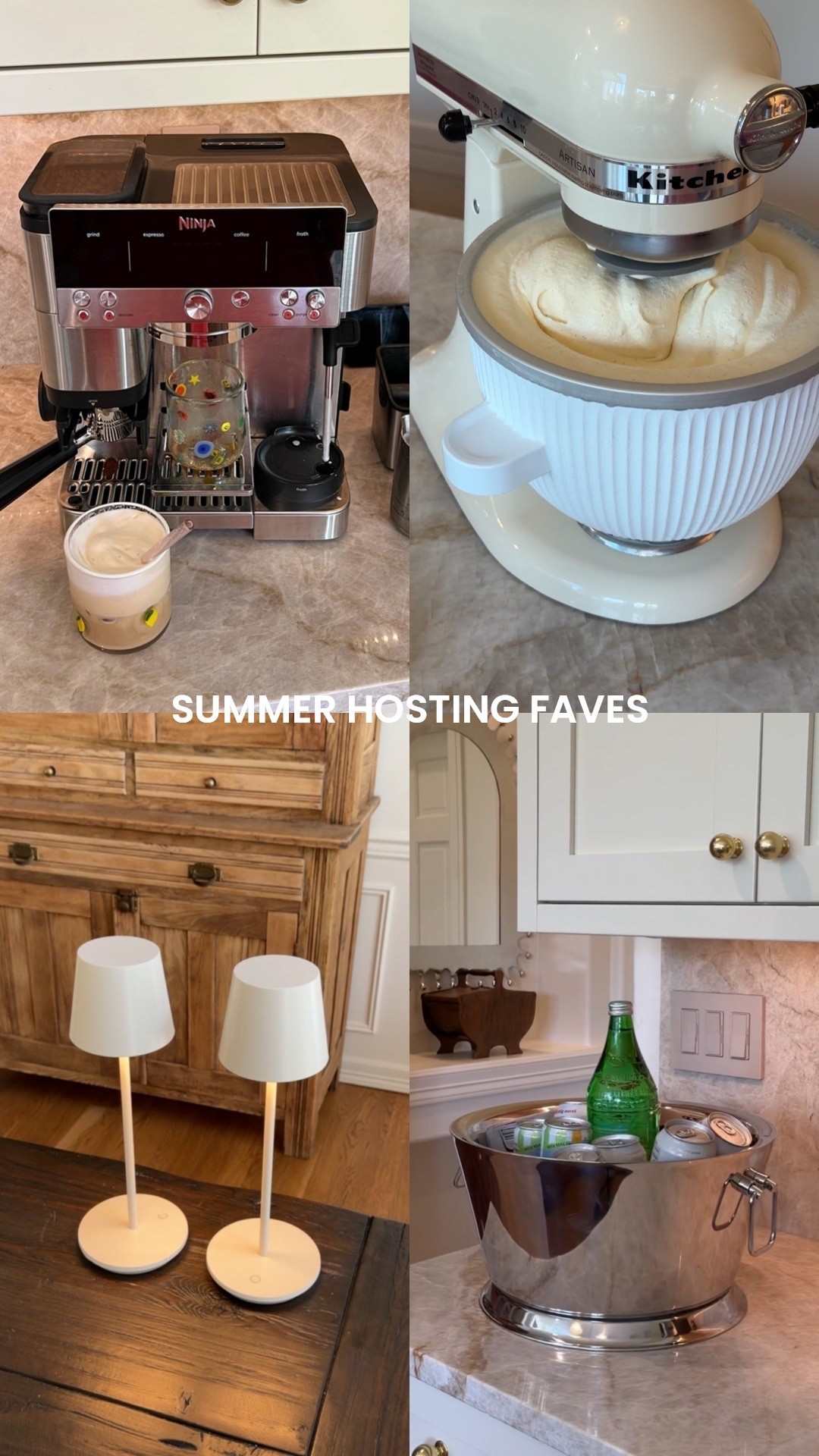 Summer hosting faves Everything you need from @wayfair #ad #WayfairPartner #Wayfair

#icecream #homemadeicecream #summertreat #bresheppard #hosting