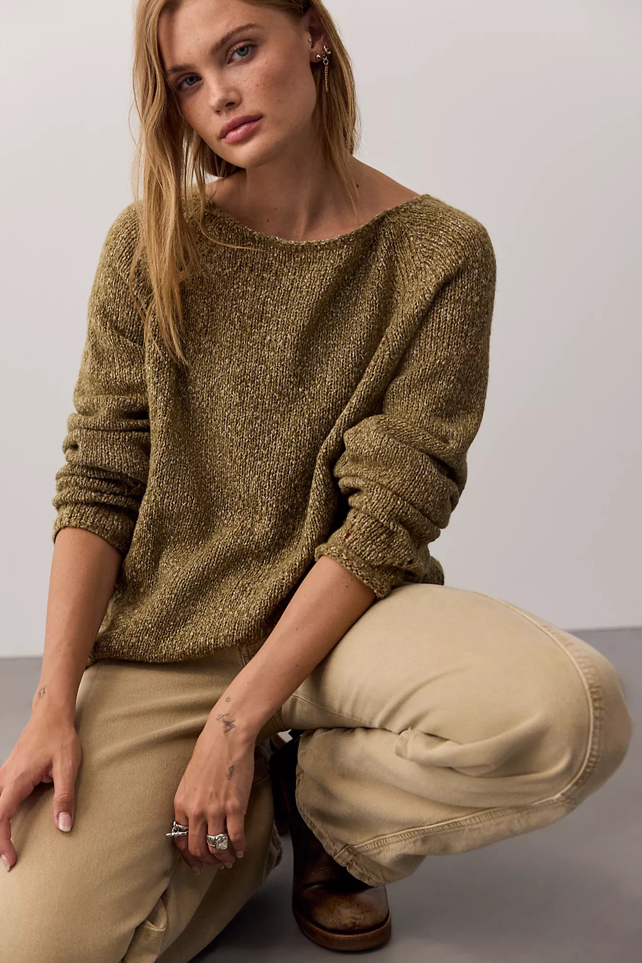 Shoreline SoftSpun Knit Pullover | Free People (Global - UK&FR Excluded)