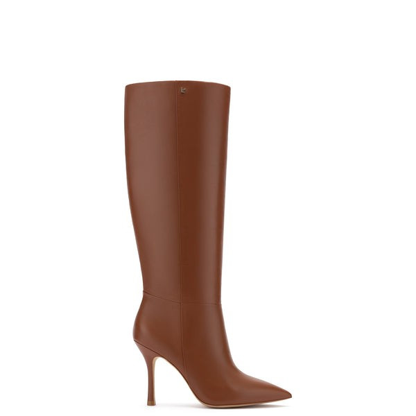 Kate Boot In Caramel Leather | Larroude