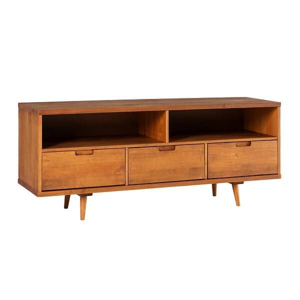 Middlebrook Alby 58-inch Mid-Century Solid Wood TV Console | Bed Bath & Beyond