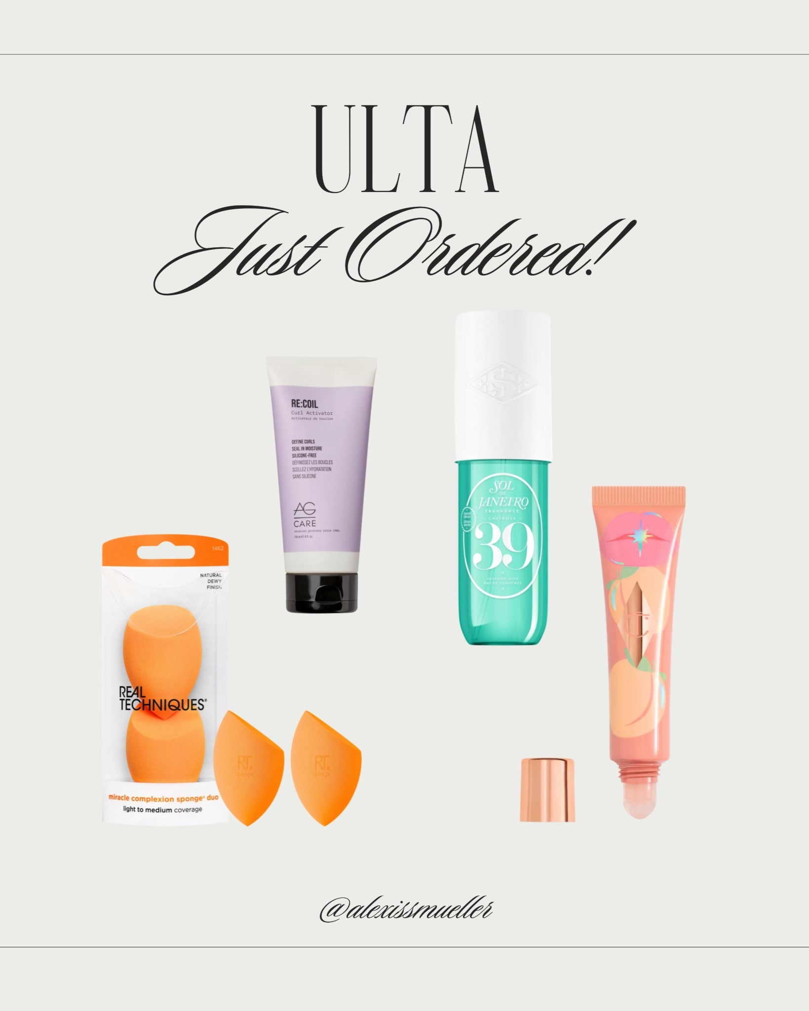my new favorite products right now from Ulta! I’ve been using the new Charlotte Tilbury Lip Oil in peach everyday and it has the perfect summer scent! They also are having a big back to school, online only sale happening from July 28th-August 1st featuring companies like Urban Decay, Real Techniques and more 💕 Shop new beauty products before the school year starts! ⭐️ #ultabeauty #ulta #ad