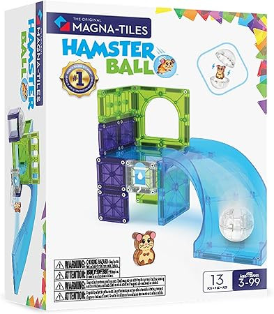 MAGNA-TILES Hamster Ball 13-Piece Magnetic Construction Set, The Original Magnetic Building Brand | Amazon (US)