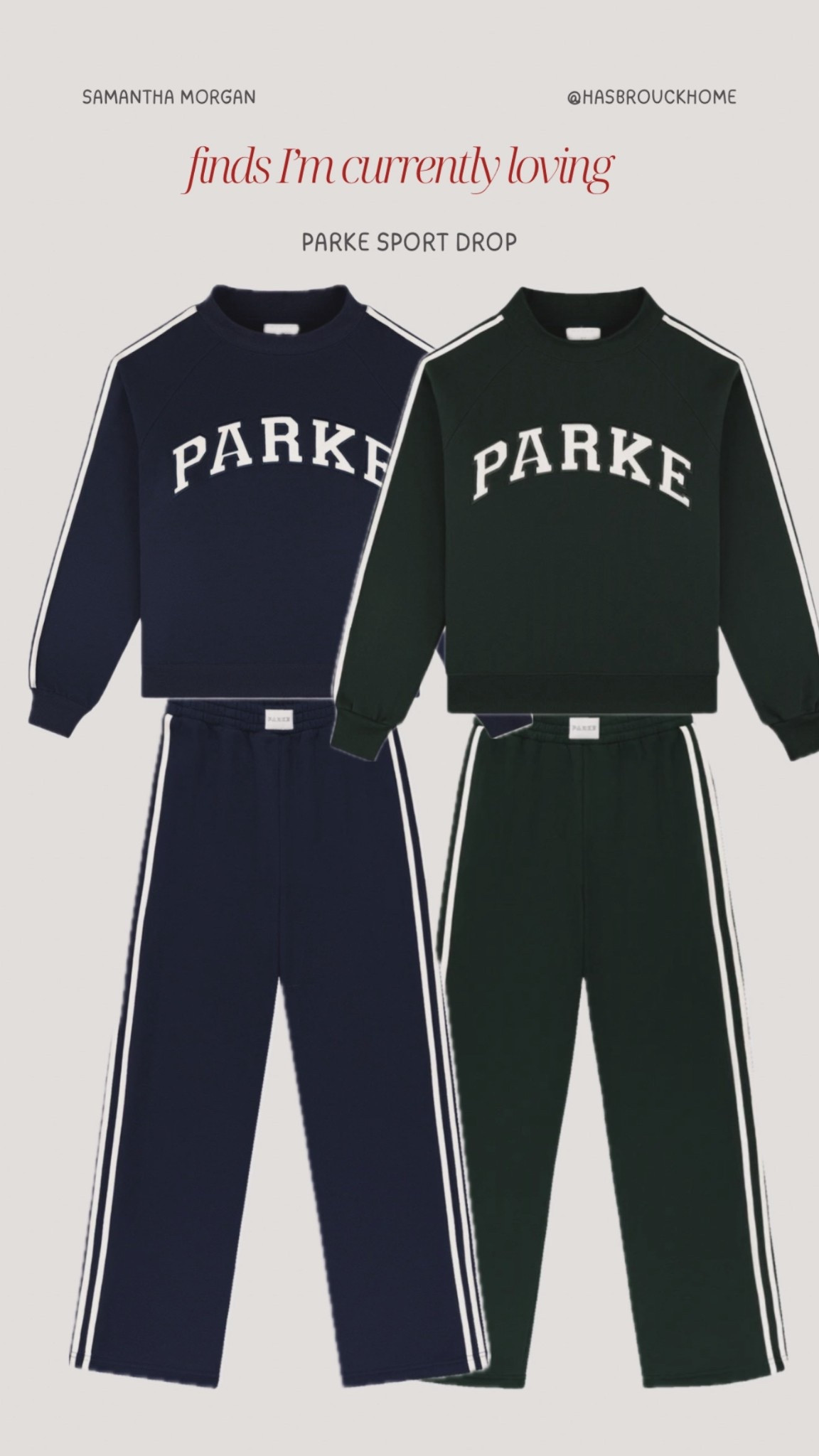 Parke sport drop still available 🤍

#LTKdayinmylife #LTKgrwm #LTKSpringSale