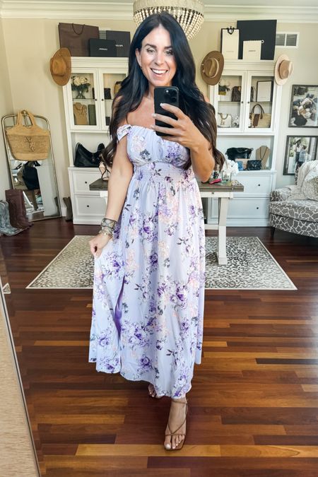 
Here are the deets👇🏼
For my first and last dress you can use code GWZETIVX and get them for only $35.99🙌🏻 This dress is perfect for graduation parties, wedding guest or any special occasion this summer! I’m in a small👌🏼

For the purple and pink off the shoulder dresses you can use code HTC2YBC7 making them only $44.84🙌🏻 I’m wearing a small in both and they run true to size👌🏼

For the cross cross strap dress use code 4IJNWGY8 making it only $30.09🫶🏼 This one comes in several colors and prints and fad such a fun fit🙌🏻

My sandals are true to size and my most worn fit special occasions! I have them in 3 colors and love them🫶🏼



#gracekarin #amazonfashion #amazondresses #weddingguest #graduationdres #vacationdress #resortstyle

Affordable wedding guest dress, Graduation guest dress, Amazon dress, Resort wear, Vacation dresses, spring dress, summer dress, maxi dress

#LTKSeasonal #LTKwedding #LTKstyletip