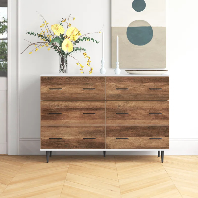 Catt 52'' Wide 6 Drawer Sideboard | Wayfair North America