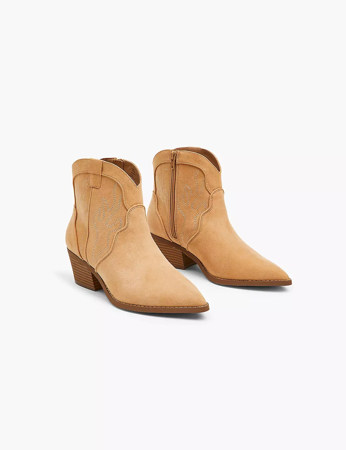 Dream Cloud Western Pointed Toe Bootie | LaneBryant | Lane Bryant (US)