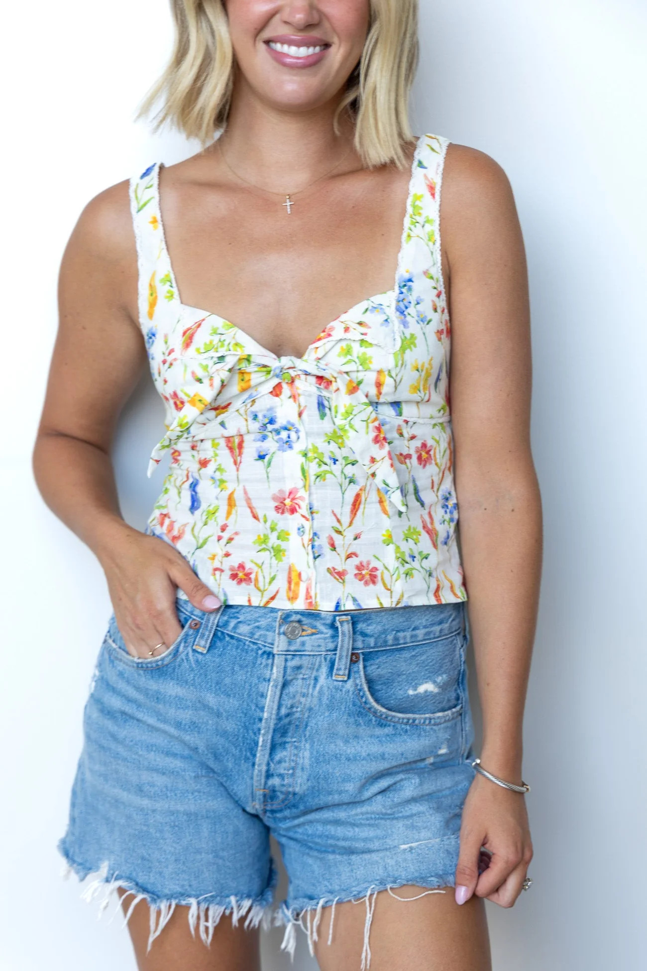The Wildflower Sweetheart Top | Ardire Collection